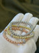 Tri-Tone Trio Stretch Bracelet Set - Gold, Rose Gold and Silver