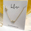 CZ Star of David/Hamsa Charms Necklace - Gold