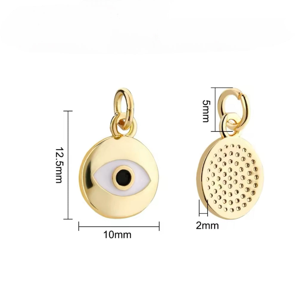 Evil Eye Charm - Gold