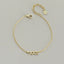 Am Yisrael Chai Bracelet - Gold