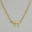 Small Chai Symbol Necklace - 14K Gold Plated