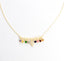 Dangling Bar CZ/Hamsa Necklace
