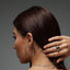 Sterling Silver Swirl Ring - Gold or Silver