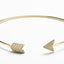 Arrow CZ Cuff Bracelet-Bracelets-Balara Jewelry