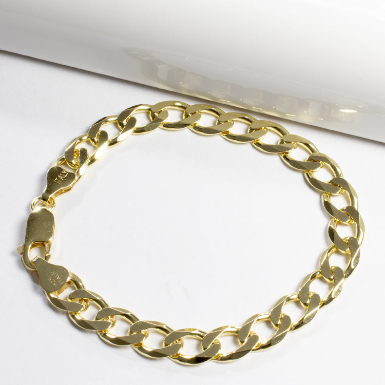 180 Gauge Curb Chain Bracelet-Bracelets-Balara Jewelry