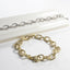 Link Fancy Bracelet - Gold or Silver-Bracelets-Balara Jewelry