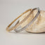 CZ Pave Bangle Bracelet - Gold or Silver