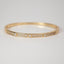CZ Pave Bangle Bracelet - Gold or Silver