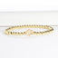 Stretch Beaded CZ Hamsa Bracelet - Gold