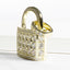 CZ Lock Charm Pendant - Gold or Silver-Charms-Balara Jewelry