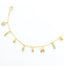 Multi CZ Charms Bracelet - Gold - Girls & Teens