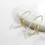 CZ Starburst through Earring-Earrings-Balara Jewelry