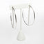 CZ Bar Hoop-Earrings-Balara Jewelry