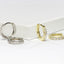 Tiny Pave Huggie Earrings - Gold or Silver-Earrings-Balara Jewelry