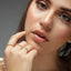 CZ Baguette Stacking Ring - Gold or Silver
