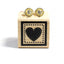 Blissful Halo Pave CZ Stud Earrings - Girls & Teens-Earrings-Balara Jewelry