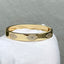 CZ Evil Eye Bangle Bracelet - Gold