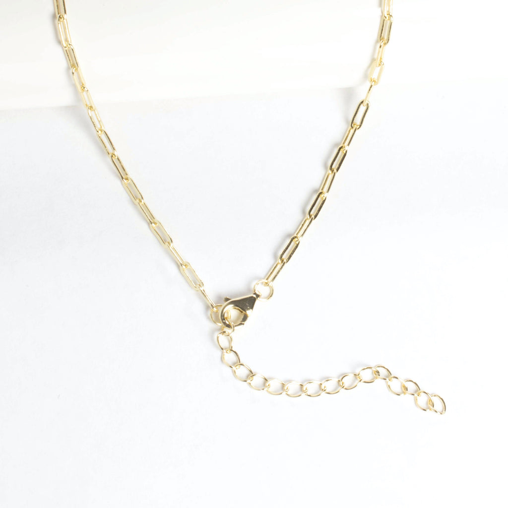 CZ Open Heart Necklace