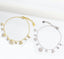 Multi Charm CZ Bracelet - Gold or Silver