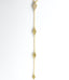 Rhombus CZ Lariat Necklace - Gold
