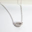 Pave Lips Pendant Necklace - Gold or Silver