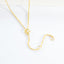Pave Lips Pendant Necklace - Gold or Silver