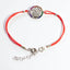 Red String Multicolor Hamsa Bracelet - Gold or Silver