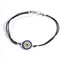String CZ Evil Eye Bracelet