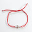 Red String Pineapple Bracelet - Gold or Silver