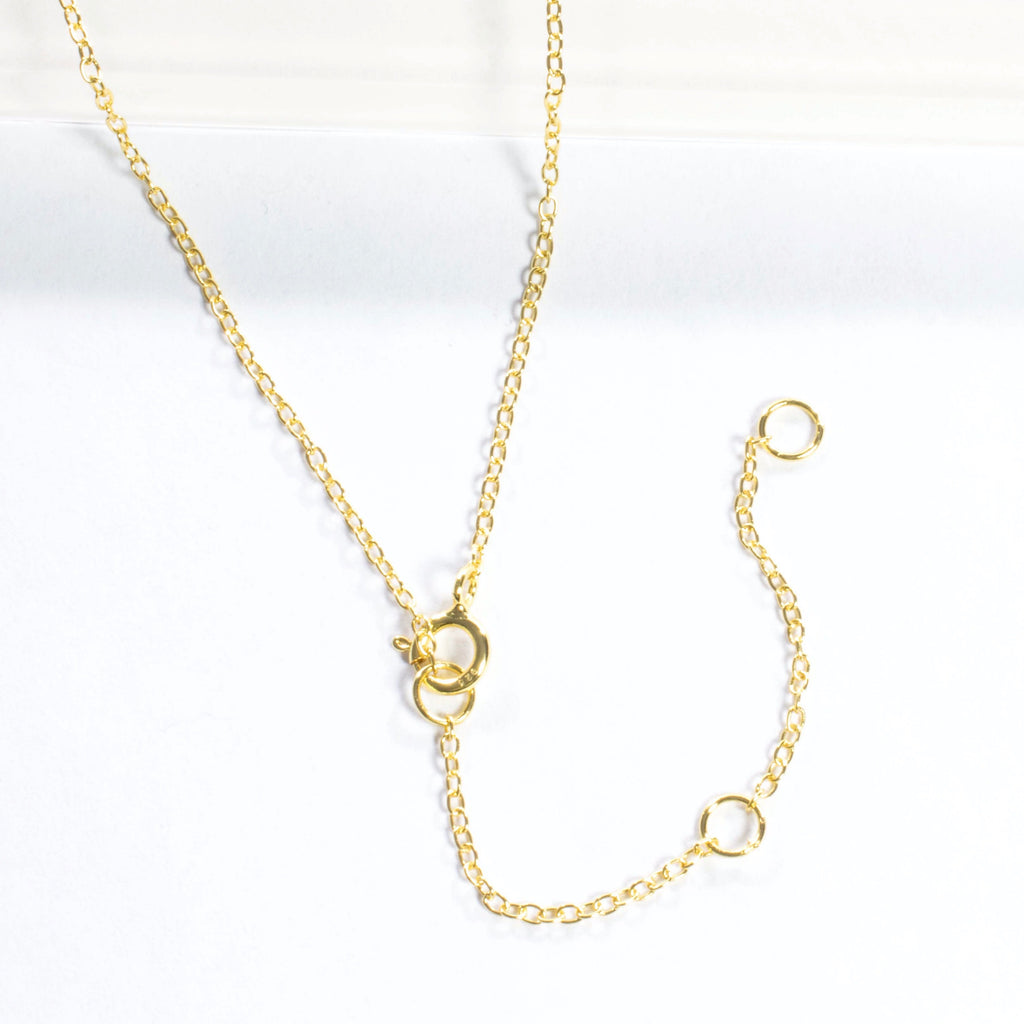 Small CZ Evil Eye Necklace - Gold or Silver