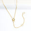 Small CZ Evil Eye Necklace - Gold or Silver