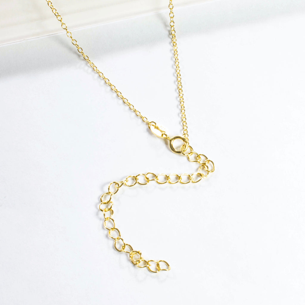 CZ Bezel/Balls Dangling Choker - Gold
