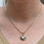 Blue Evil Eye Stone Necklace - Gold or Silver