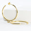 Tube Hoops 34 mm-Earrings-Balara Jewelry