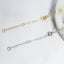Bezel CZ Solitaire Necklace - Gold or Silver-Necklaces-Balara Jewelry