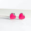 Little Enamel Heart Stud Earrings - Girls & Teens-Earrings-Balara Jewelry