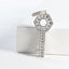CZ Key Charm Pendant - Gold or Silver