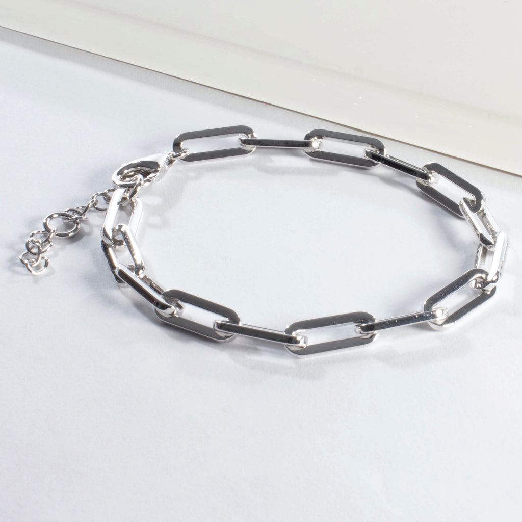 Open Link Bracelet 6" - Gold or Silver