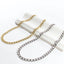 150 Flat Curb Chain Choker - Gold or Silver