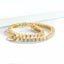 Square CZ Tennis Bracelet 3mm - Gold Or Silver