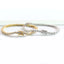 Square CZ Tennis Bracelet 3mm - Gold Or Silver