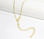 Love CZ Drop Choker-Necklaces-Balara Jewelry