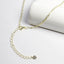 Hamsa CZ Coin Pendant Necklace-Necklaces-Balara Jewelry