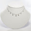 Multi Star CZ Drop Choker-Necklaces-Balara Jewelry