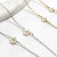 Multi Tiny Freshwater Pearl Necklace - Gold or Silver-Necklaces-Balara Jewelry