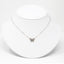 Sterling Silver CZ Butterfly Necklace - Gold or Silver-Necklaces-Balara Jewelry