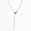 Sterling Silver CZ Butterfly Necklace - Gold or Silver-Necklaces-Balara Jewelry
