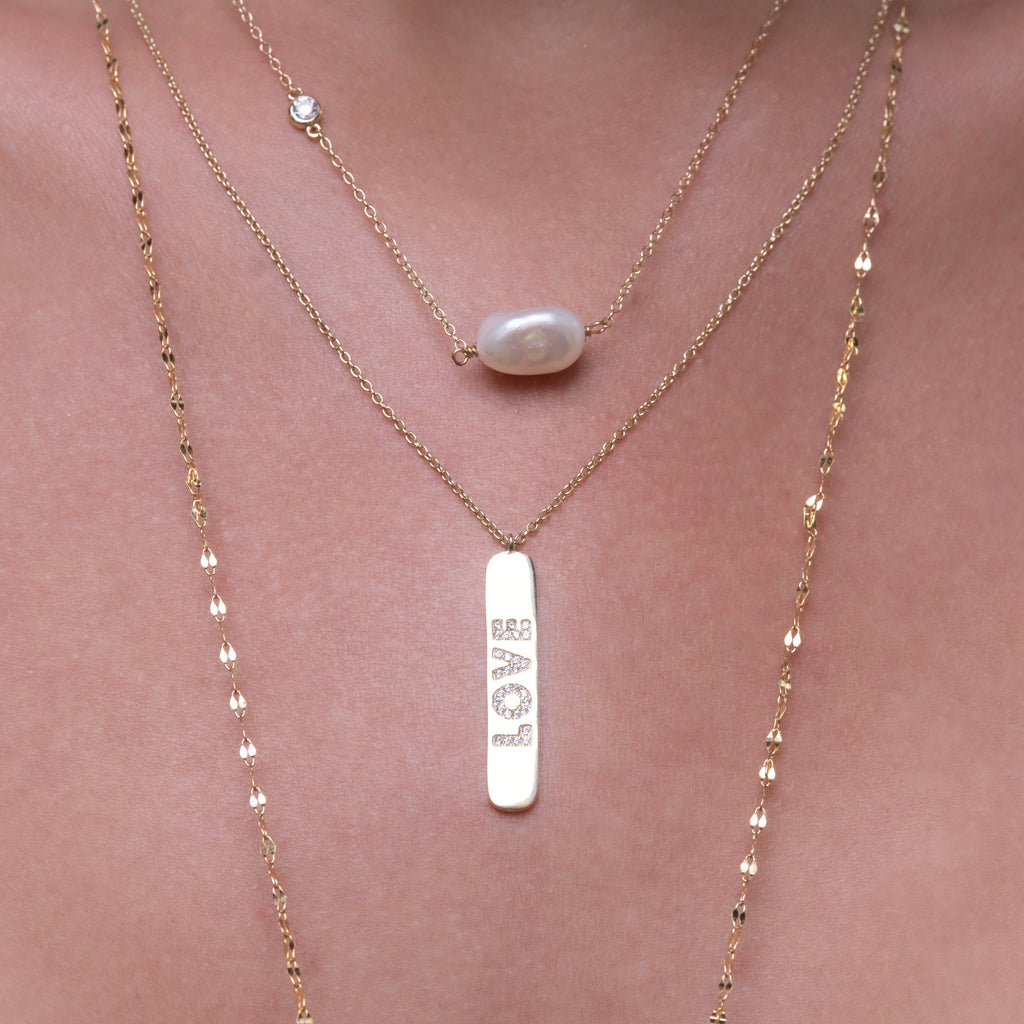 Love Bar Necklace