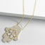 Sterling Silver CZ Hamsa Necklace-Necklaces-Balara Jewelry
