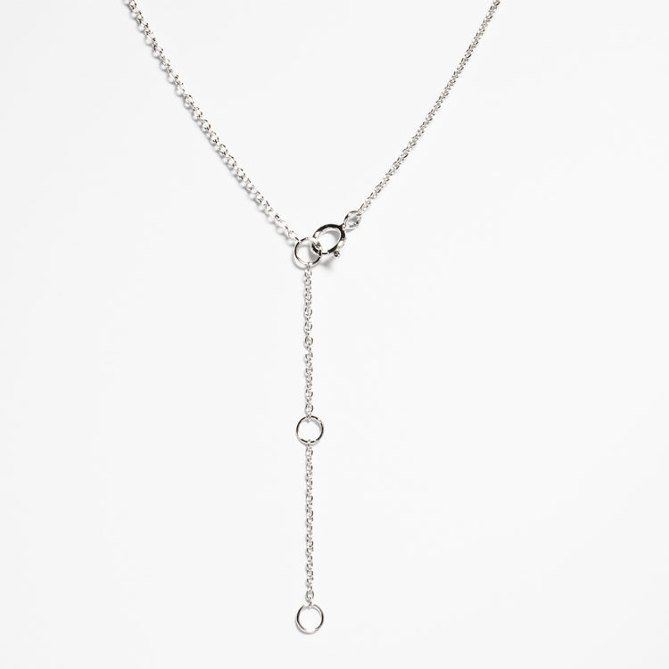 Cubic Zirconia Halo Pendant Necklace-Necklaces-Balara Jewelry